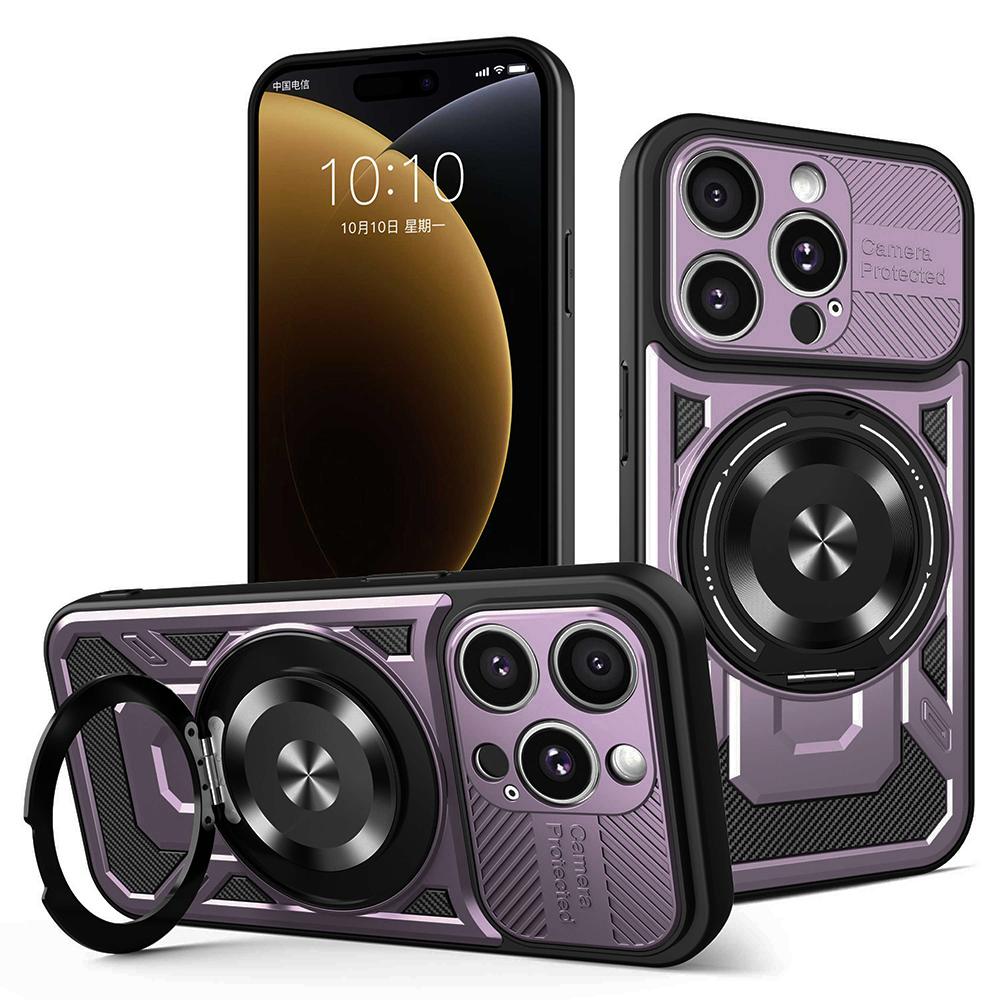 2360971 Coque Techsuit RuggedCam pour iPhone 15 Pro Max - Purple – Image 1