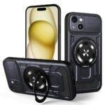 Coque Techsuit RuggedCam pour iPhone 15 Plus - Blue