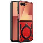 Coque Techsuit CamGuard Pro pour Samsung Galaxy Z Flip7 - Red