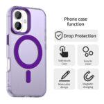 Coque Techsuit CandyCase MagSafe pour iPhone 17 - Purple – Image 3