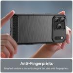 Coque Techsuit Carbon Silicone pour iPhone 17 Pro Max - Black – Image 4