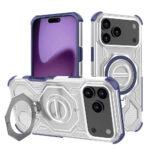 Coque Techsuit Carbon Shield PRO pour iPhone 17 Pro Max - Blue Transparent