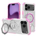 Coque Techsuit Carbon Shield PRO pour iPhone 17 Pro Max - Pink Transparent