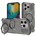 Coque Techsuit Carbon Shield PRO pour iPhone 16 Pro - Smoke Black