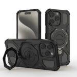 Coque Techsuit Carbon Shield PRO pour iPhone 15 Pro Max - Black