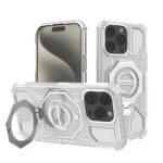 Coque Techsuit Carbon Shield PRO pour iPhone 15 Pro Max - White Transparent