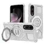 Coque Techsuit Carbon Shield PRO pour Samsung Galaxy S25 Edge - White Transparent