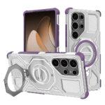 Coque Techsuit Carbon Shield PRO pour Samsung Galaxy S25 Ultra - Purple Transparent