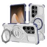 Coque Techsuit Carbon Shield PRO pour Samsung Galaxy S25 Ultra - Blue Transparent