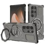 Coque Techsuit Carbon Shield PRO pour Samsung Galaxy S24 Ultra - Smoke Black