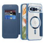 Étui portefeuille Techsuit SmartMag Book Case pour Google Pixel 10 Pro XL - Blue