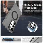 Coque Techsuit CandyCase MagSafe pour Samsung Galaxy S24 Ultra - Black – Image 4