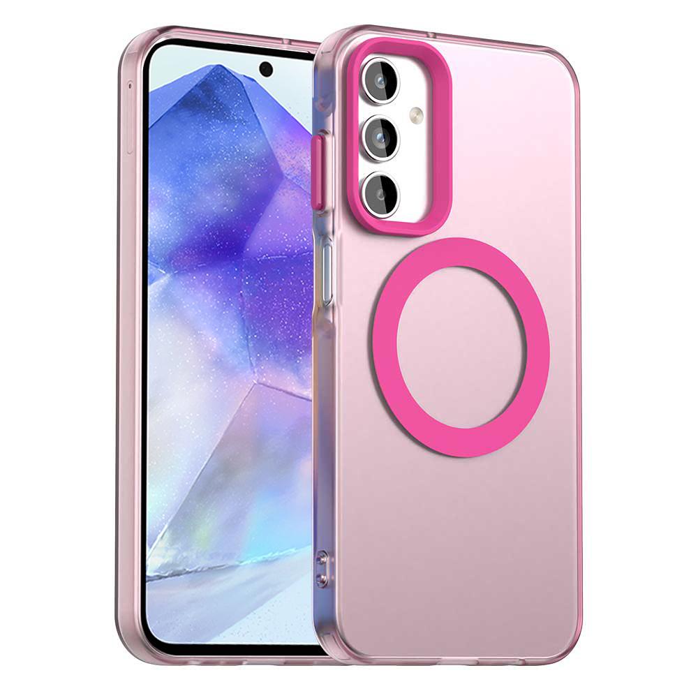 2402545 Coque Techsuit CandyCase MagSafe pour Samsung Galaxy A55 - Pink – Image 1