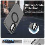 Coque Techsuit CandyCase MagSafe pour Samsung Galaxy A55 - Black – Image 3