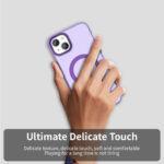 Coque Techsuit CandyCase MagSafe pour iPhone 15 - Purple – Image 4