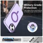 Coque Techsuit CandyCase MagSafe pour iPhone 15 - Purple – Image 5