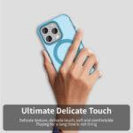 Coque Techsuit CandyCase MagSafe pour iPhone 15 Pro Max - Blue – Image 4