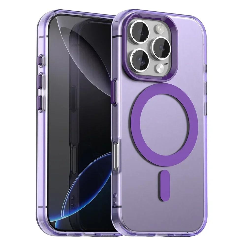 2405209 Coque Techsuit CandyCase MagSafe pour iPhone 16 Pro - Purple – Image 1