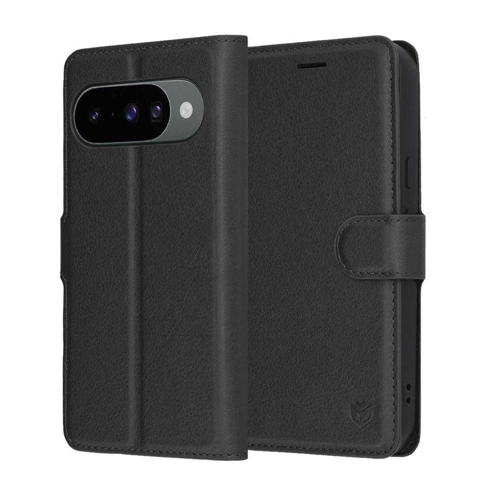 2406031 Étui portefeuille Techsuit Leather Folio pour Google Pixel 10 / 10 Pro - Black – Image 1