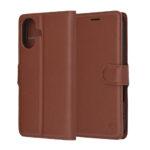 Étui portefeuille Techsuit Leather Folio pour iPhone 17 - Brown – Image 6
