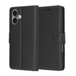 Étui portefeuille Techsuit Leather Folio pour iPhone 17 - Black