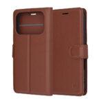Étui portefeuille Techsuit Leather Folio pour iPhone 17 Pro - Brown – Image 6