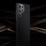 Coque Techsuit Aramid Fiber MagSafe pour Samsung Galaxy S24 Ultra - Black – Image 4