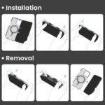 Coque Techsuit Aramid Fiber MagSafe pour iPhone 15 - Black – Image 6