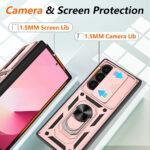 Coque Techsuit CamShield Series pour Samsung Galaxy Z Fold7 - Rose Gold – Image 4
