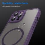 Coque Techsuit HaloFrost II MagSafe pour iPhone 11 Pro Max - Purple – Image 5