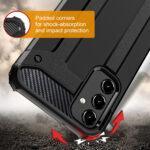 Coque Techsuit Hybrid Armor pour Samsung Galaxy S24 FE - Black – Image 3