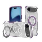Coque Techsuit Carbon Shield PRO pour iPhone Air - Purple Transparent