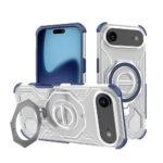 Coque Techsuit Carbon Shield PRO pour iPhone Air - Blue Transparent
