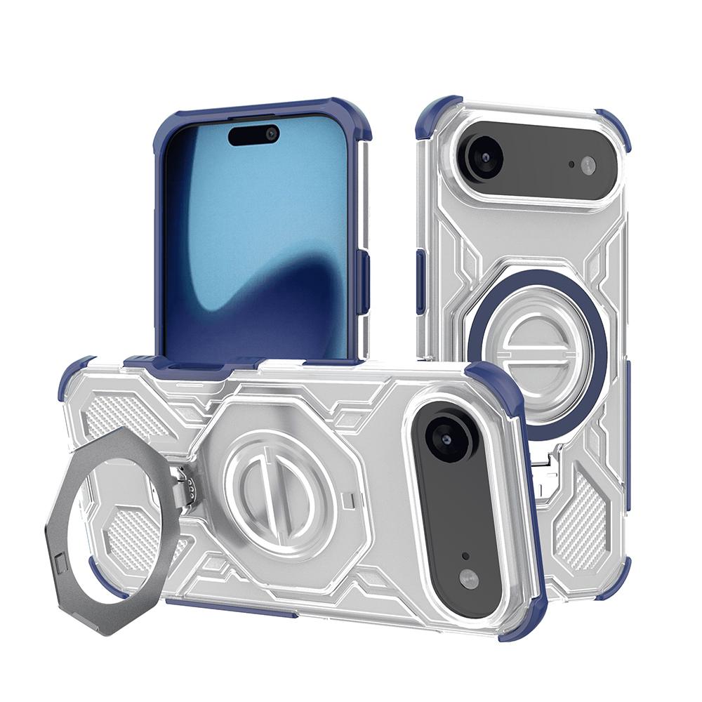 2422813 Coque Techsuit Carbon Shield PRO pour iPhone Air - Blue Transparent – Image 1