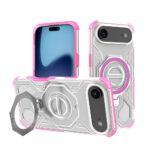 Coque Techsuit Carbon Shield PRO pour iPhone Air - Pink Transparent