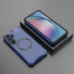 Coque Techsuit HoneyComb Shield MagSafe pour Samsung Galaxy S25 - Blue – Image 5