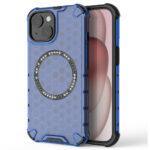 Coque Techsuit HoneyComb Shield MagSafe pour iPhone 14 - Blue
