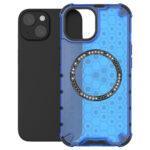 Coque Techsuit HoneyComb Shield MagSafe pour iPhone 14 - Blue – Image 2