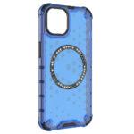 Coque Techsuit HoneyComb Shield MagSafe pour iPhone 13 - Blue – Image 3