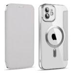 Étui portefeuille Techsuit SmartMag Book Case pour iPhone 12 - Gray – Image 2