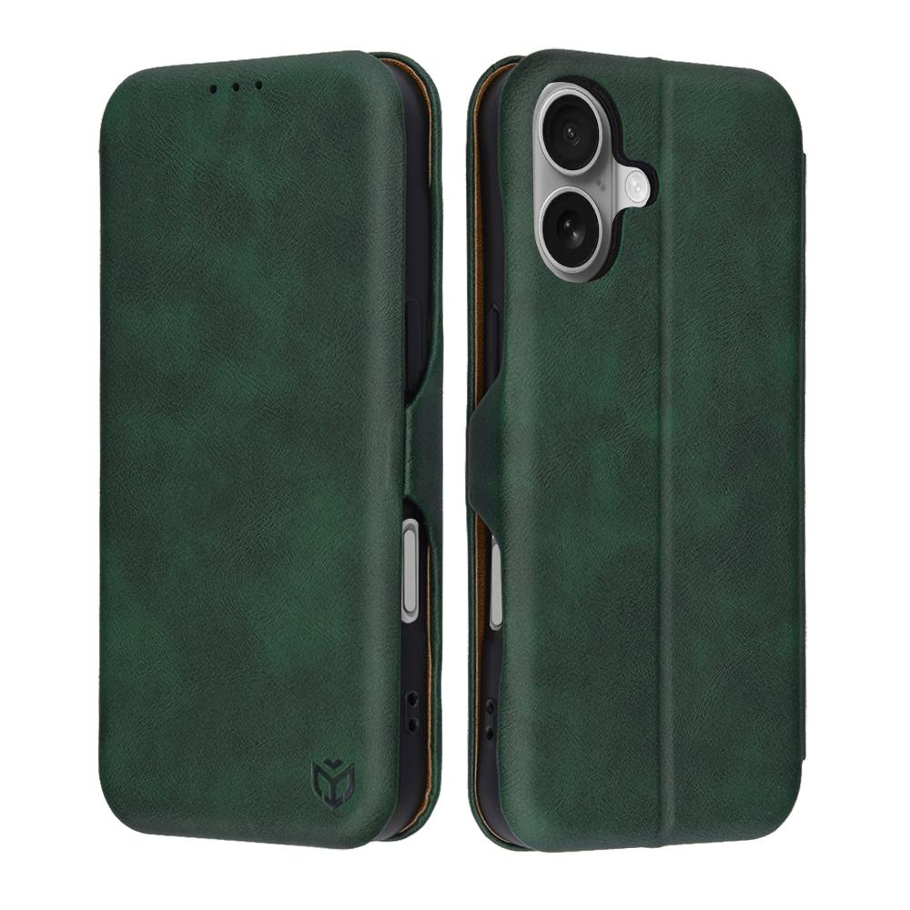 2449177 Étui portefeuille Techsuit Safe Wallet Plus pour iPhone 17 - Green – Image 1