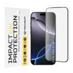 Protection d'écran Techsuit ESD Glass pour iPhone 16 Pro Max - Black