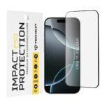 Protection d'écran Techsuit ESD Glass pour iPhone 16 Pro - Black