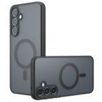 Coque Techsuit PureFrost MagSafe pour Samsung Galaxy A55 - Frosted Black