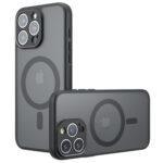 Coque Techsuit PureFrost MagSafe pour iPhone 14 Pro Max - Frosted Black