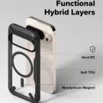 Coque Ringke Fusion X MagSafe pour Google Pixel 10 / 10 Pro - Black – Image 6