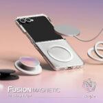Coque Ringke Fusion MagSafe pour Samsung Galaxy Z Flip7 - Clear – Image 2