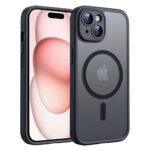 Coque Techsuit PureFrost MagSafe pour iPhone 15 - Frosted Black