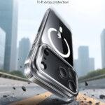 Coque MagSafe ESR Classic Hybrid HaloLock Kickstand pour iPhone 17 Pro Max - Clear – Image 2