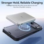 Coque renforcée ESR Cyber Halolock MagSafe pour iPhone 17 Pro Max - Black – Image 3